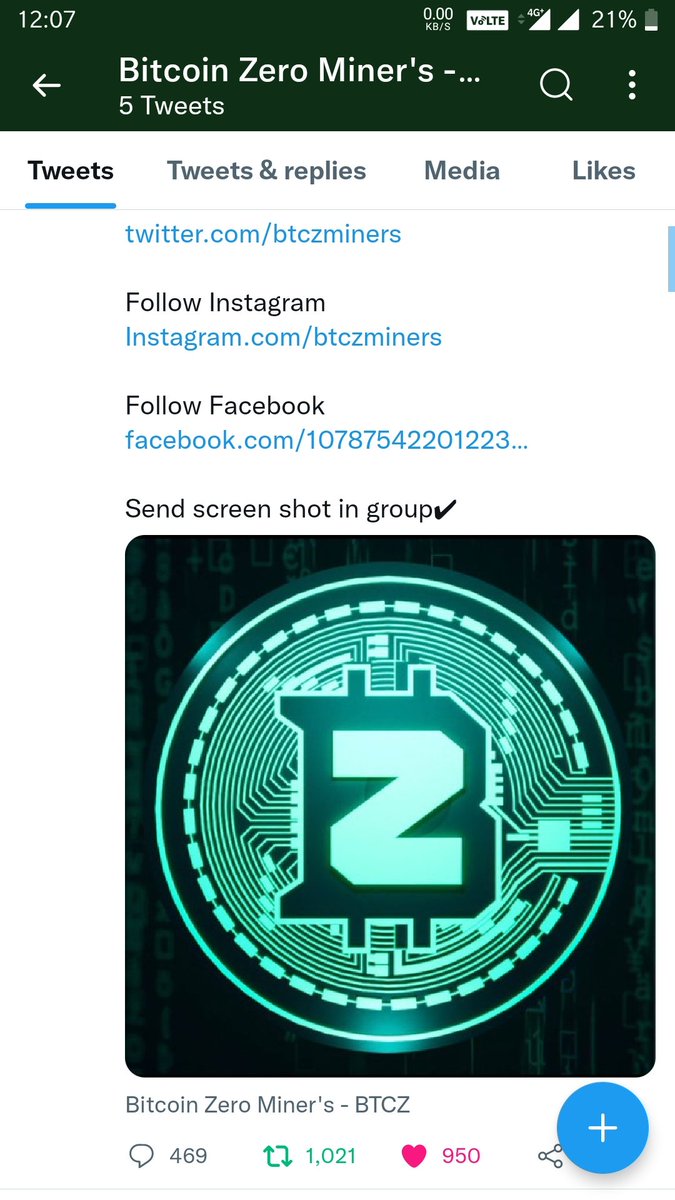 Arifx007's tweet photo. @btczminers 0x74a95A1DDb83373b1B4Fb952507060B597c5211d https://t.co/6T4WeY4SIR