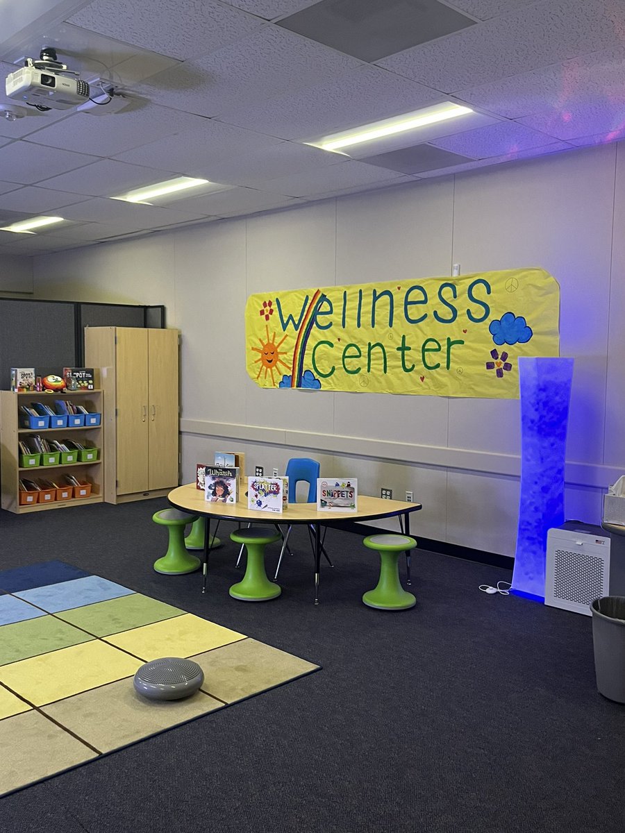 Got a tour of the beautiful Turn Around Room at Shelyn! So grateful to have these spaces for our students!