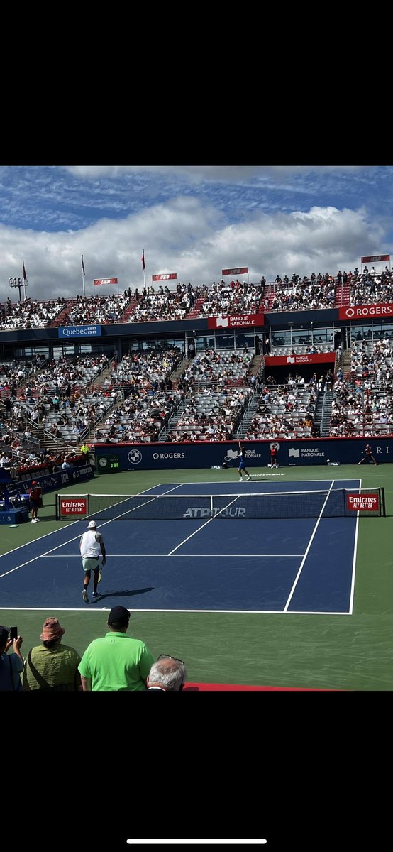 DDOTennis's tweet photo. 🇷🇺 Medvedev vs Kyrgios 🇦🇺 #RogersCup https://t.co/3zx4GzLmXA