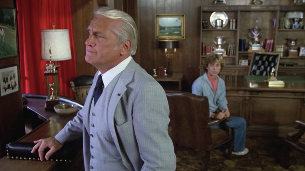 "I've sentenced boys younger than you to the gas chamber.

Didn't want to do it...

Thought I owed it to them."

#Caddyshack ⛳️