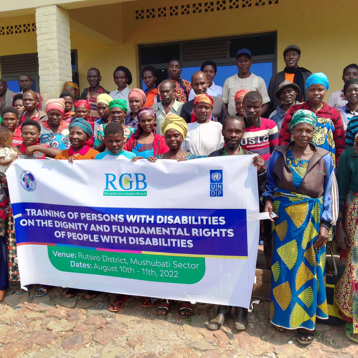 Umuryango USADEC wahuguye abagenerwa bikorwa 100 kubijyanye n'Uburenganzira bwa bafite ubumuga bo mukarere ka Rutsiro umurenge wa Mukuru na Mushubati    binyuze mu mushinga "Twiyubake" uterwa inkunga na <a href="/UNDP_Rwanda/">UNDP Rwanda</a> <a href="/acacia_polatian/">Acacia Polatian</a> <a href="/GovernanceRw/">Rwanda Gov Board</a> <a href="/RutsiroDistrict/">Rutsiro District</a> <a href="/JosephRyarasa/">Joseph Ryarasa Nkurunziza</a>
