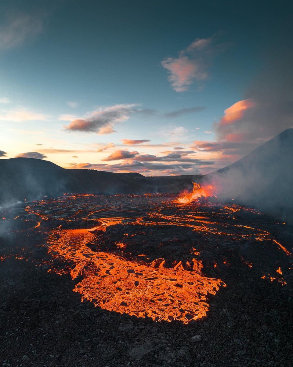 Fresh volcano eruption in Iceland 🌋