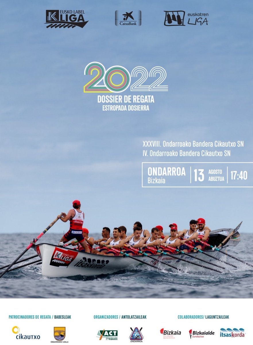 El sábado, las traineras de las ligas Euskolabel y Euskotren tienen cita en Ondarroa.