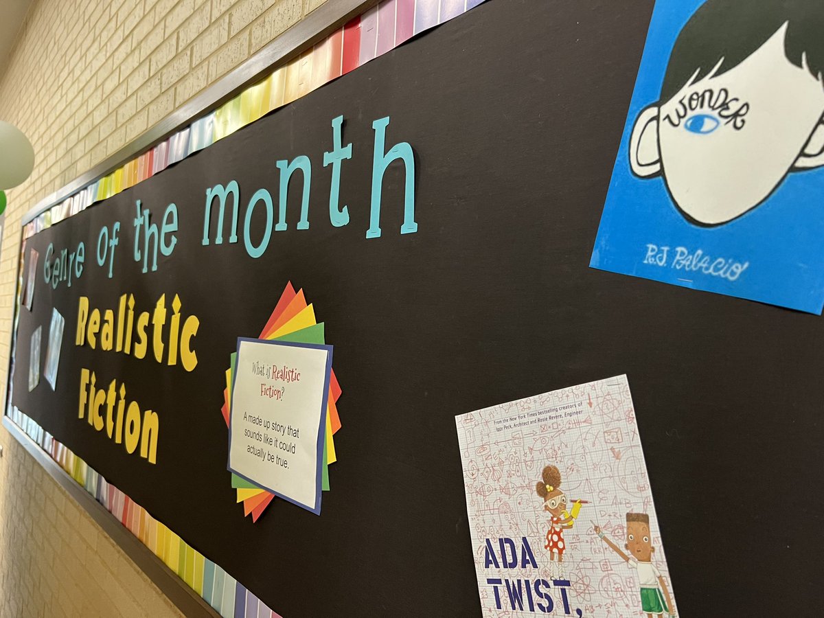 ChelsiHenry's tweet photo. I am SO excited to share our first “Genre of the Month” when I meet with students next week! #bestofboyer #pisd_libraries @Boyer_Elem_PISD @PISD_Libraries https://t.co/BrKvZ2UFEg