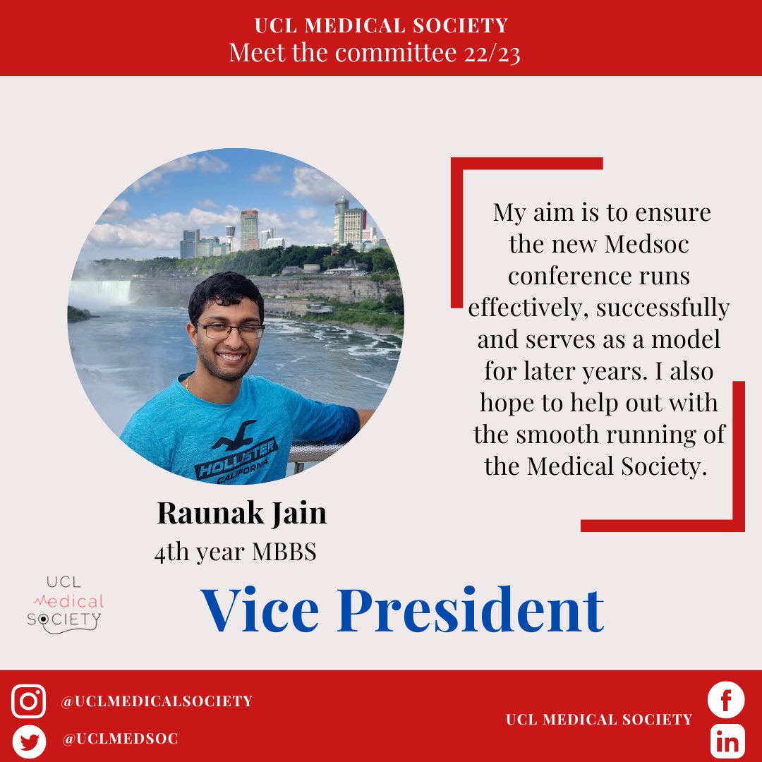 Hi everyone 👋🏽  

Meet your 22/23 UCL Medical Society committee! 🩺

We’re here to support you 😊