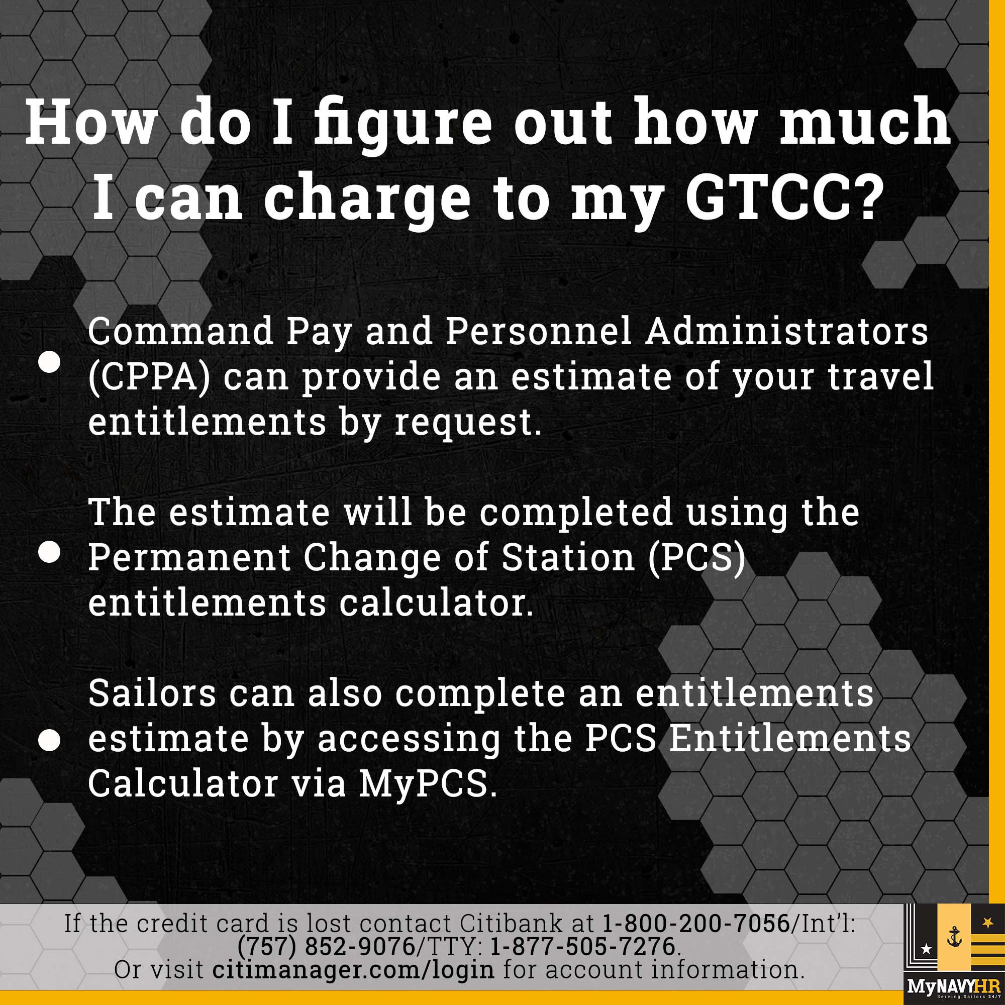 Mynavy Hr Not Sure About How Much You Can Charge To Your Gtcc During Pcs Here Are A Few Tips That Can Help You Out For More Information On Using
