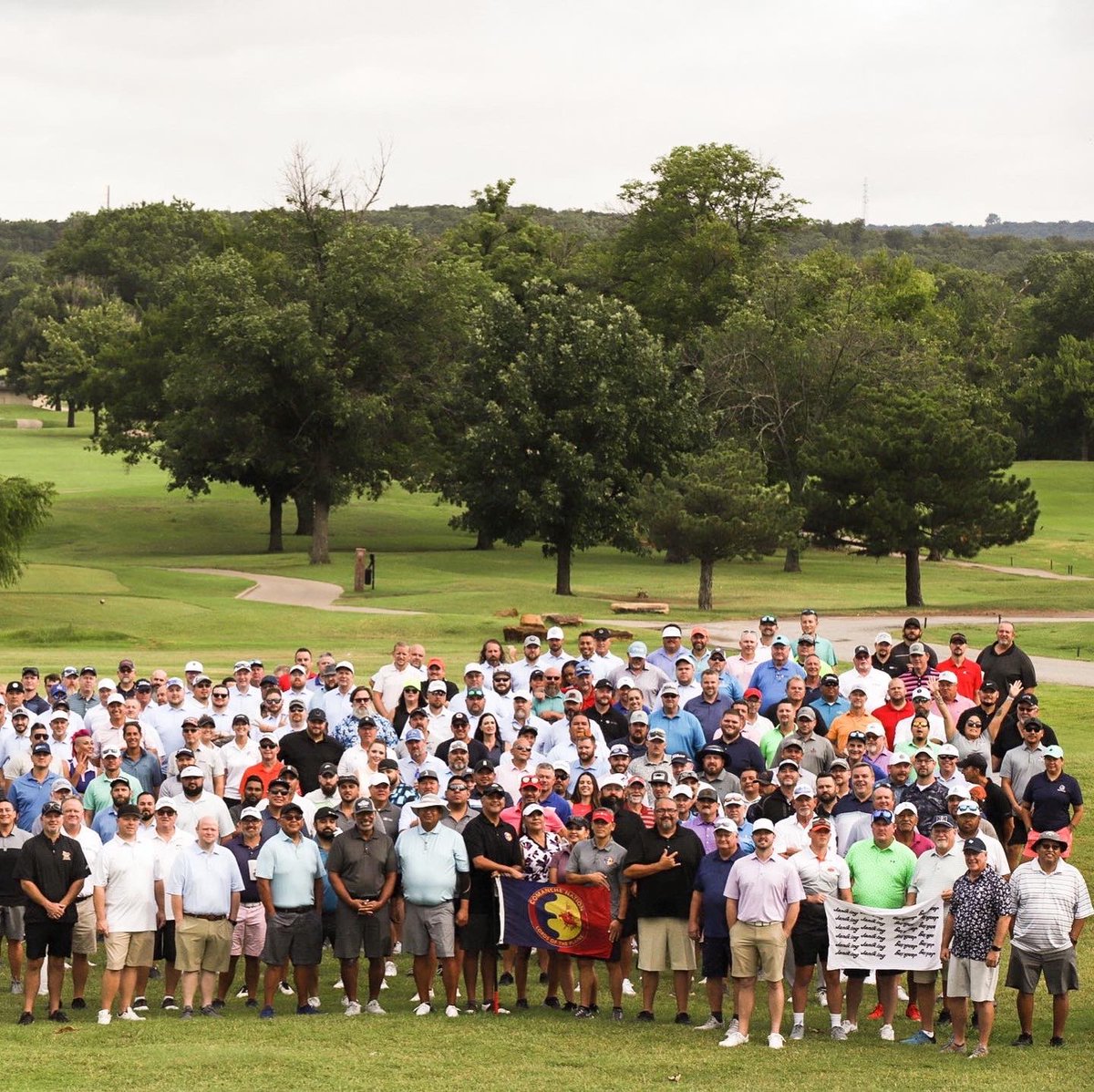 Fantastic turnout for the John Marley OIGA Golf Tournament which unofficially kicked off the OIGA Conference and Trade Show yesterday!  The tournament raises funds to support scholarships! #tribalgaming #tulsa #oklahoma #golftournament