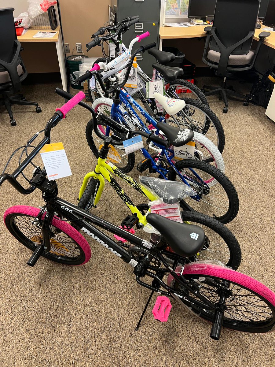 We’re just a couple days away from Neighborhood Safety Night! We have bikes that will be given away, backpacks full of school supplies, sporting equipment, and so much more! Be sure to join us Saturday, August 13 from 4:00pm-8:00pm for your chance to win these great prizes!