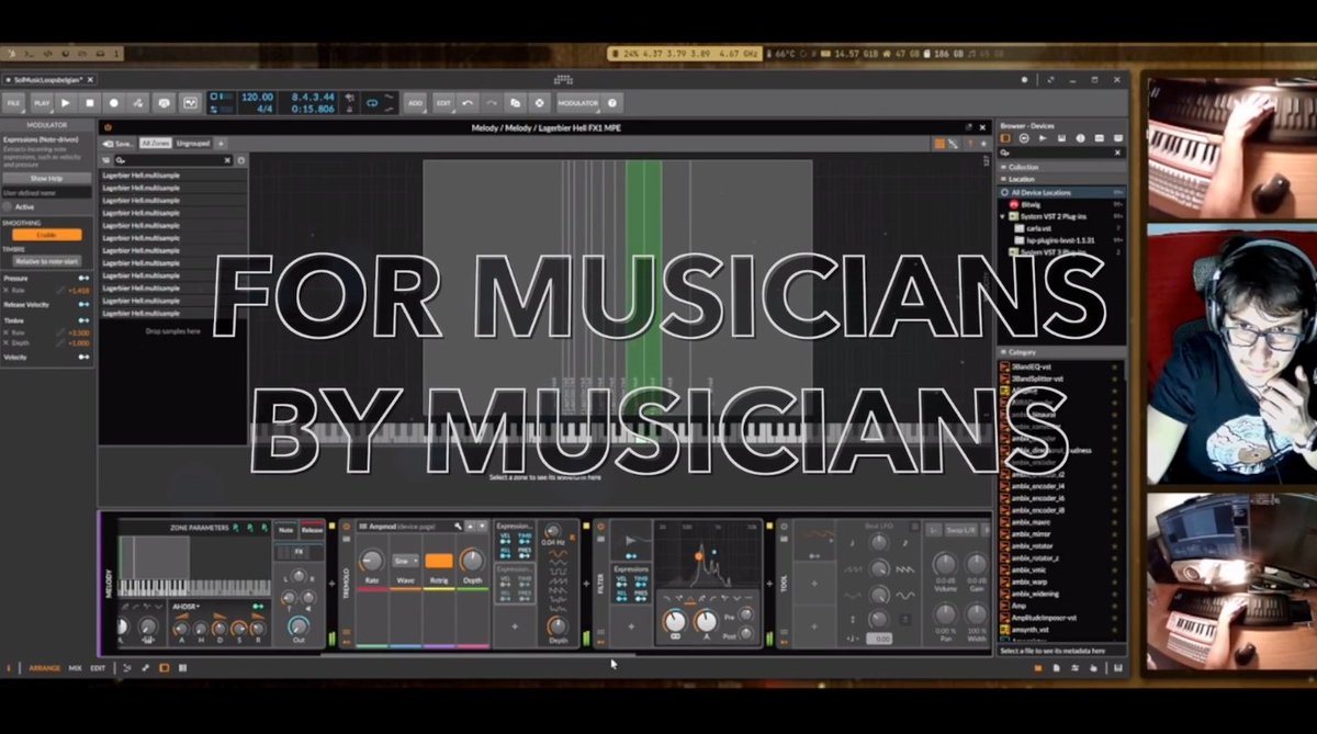 Created for musicians by musicians, <a href="/Sol_Tunes/">Sol Tunes</a> is a collection of music #NFTs. It's generative so different creators can submit a musical part that gets added to its core engine. In turn, the engine generates trillions of NFTs from a few musical parts. bit.ly/musicmetaverse
