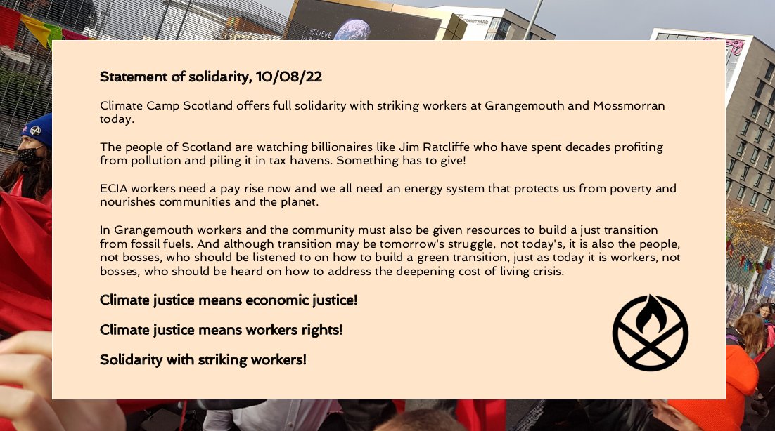 Climate Camp Scotland tweet media