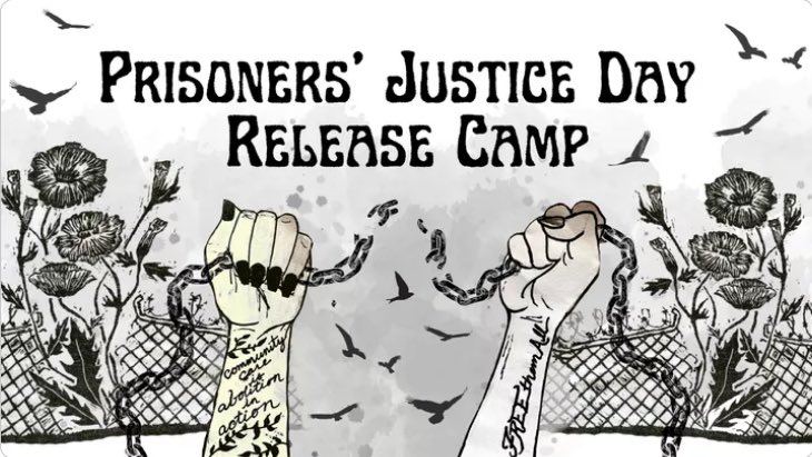 SURJto's tweet photo. Today, August 10, is Prisoners' Justice Day. How will you support abolition - and support people impacted by incarceration - today? #AbolishPrisons #FreeThemAll #WeKeepEachOtherSafe @CPEPgroup 

Read our full post here: https://t.co/8mlGnsc093 https://t.co/yJLQqPG3QS