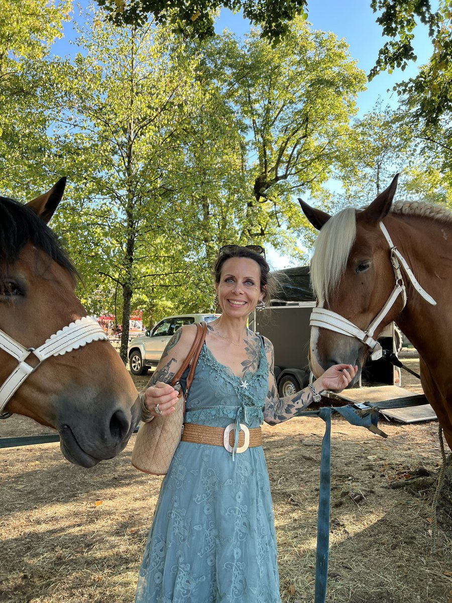 GrangierGe's tweet photo. 📸 J’étais cet après-midi à #Blamont au concours de modèles et allures du cheval Comtois. 🐴
Fière de nos éleveurs de chevaux #Comtois qui perpétuent par leur travail formidable cette magnifique race #équine si chère à notre territoire ! 🥰 https://t.co/MBxDJIQOr6
