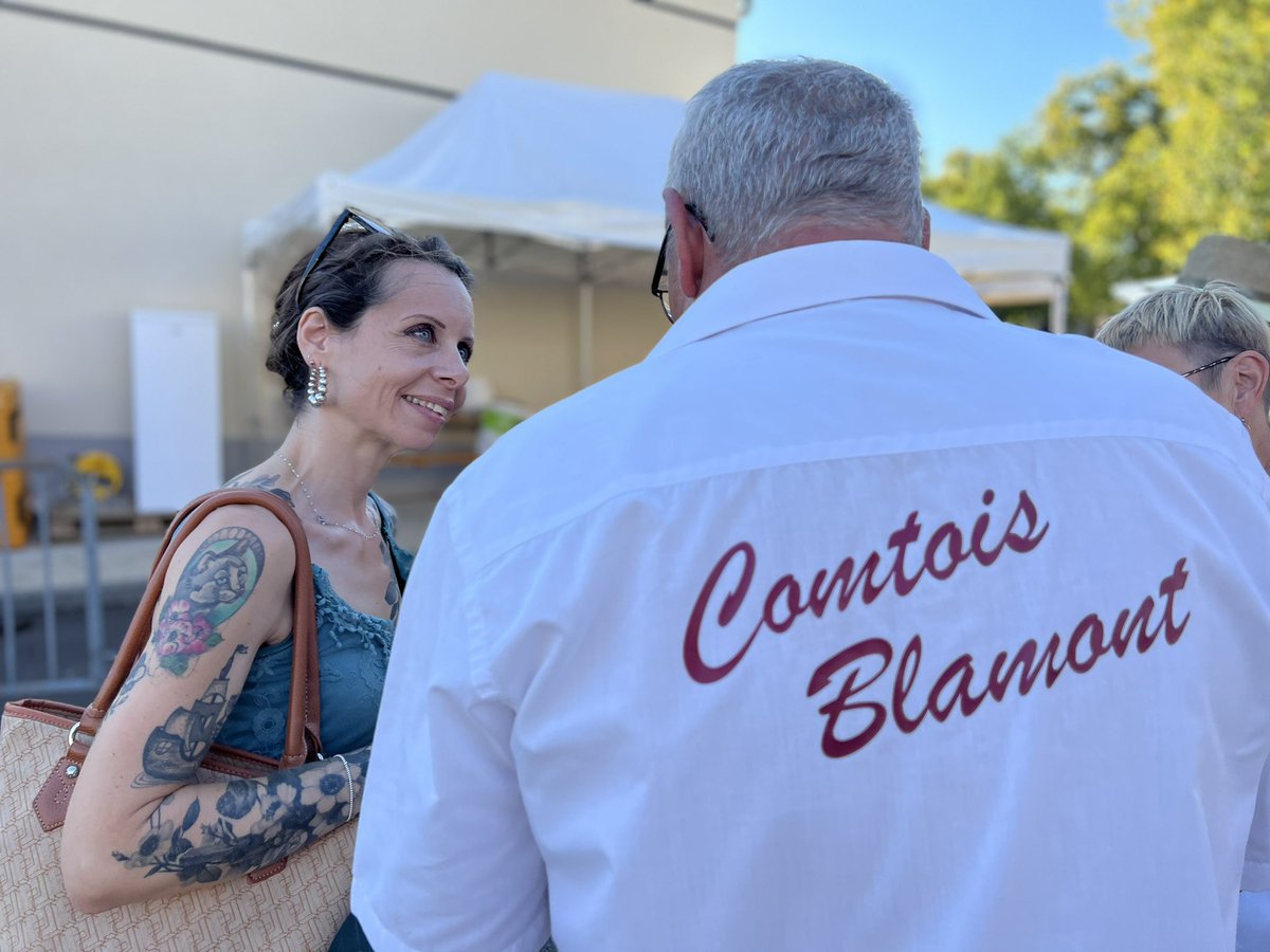 GrangierGe's tweet photo. 📸 J’étais cet après-midi à #Blamont au concours de modèles et allures du cheval Comtois. 🐴
Fière de nos éleveurs de chevaux #Comtois qui perpétuent par leur travail formidable cette magnifique race #équine si chère à notre territoire ! 🥰 https://t.co/MBxDJIQOr6