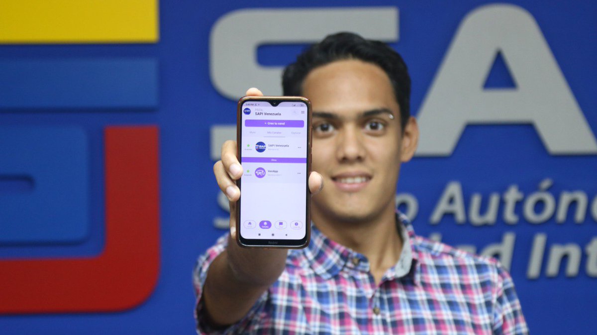 sapi_ve's tweet photo. #SomosSAPI 🤳 Síguenos en @VenAppSocial y mantente al día con toda la información que te ofrecemos
🇻🇪 Encuéntranos como: SAPI Venezuela 
¡Guarda❤️, comparte🔃 y difunde 📢! https://t.co/ZPENvfnFRL