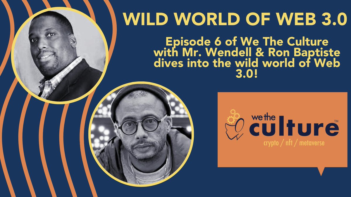How does a decentralized blockchain help Web 3.0 flourish? Mr. Wendell and Ron Baptiste dive into the crazy world of Web 3.0 on this episode of We The Culture! Listen on your favorite podcast platform!  

#Web3 #web3community #Metaverse #Bitcoin #crypto #wetheculture #mrwendell