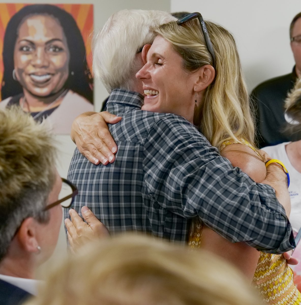 I had a great time meeting with folks in Appleton at the Outagamie County Democrats Office. #DoingTheRightThingTour