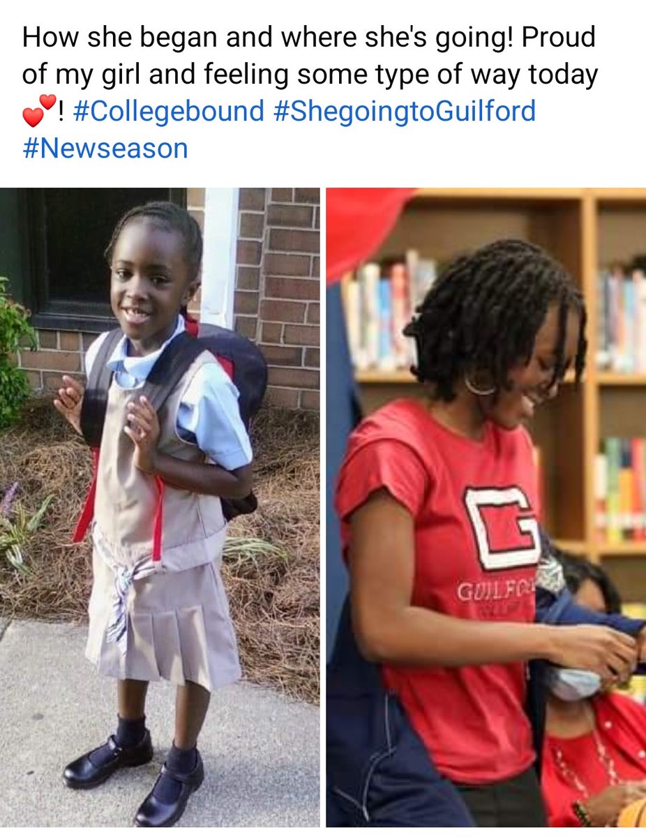 ShirleyAndriex's tweet photo. Not sure how I feel about being an empty nesterπ₯°π₯!!! Proud of you Tootsπ! Covering you in prayer for a healthy, successful, and joyful freshman experience at Guilford College! https://t.co/5qZLku2l2Q