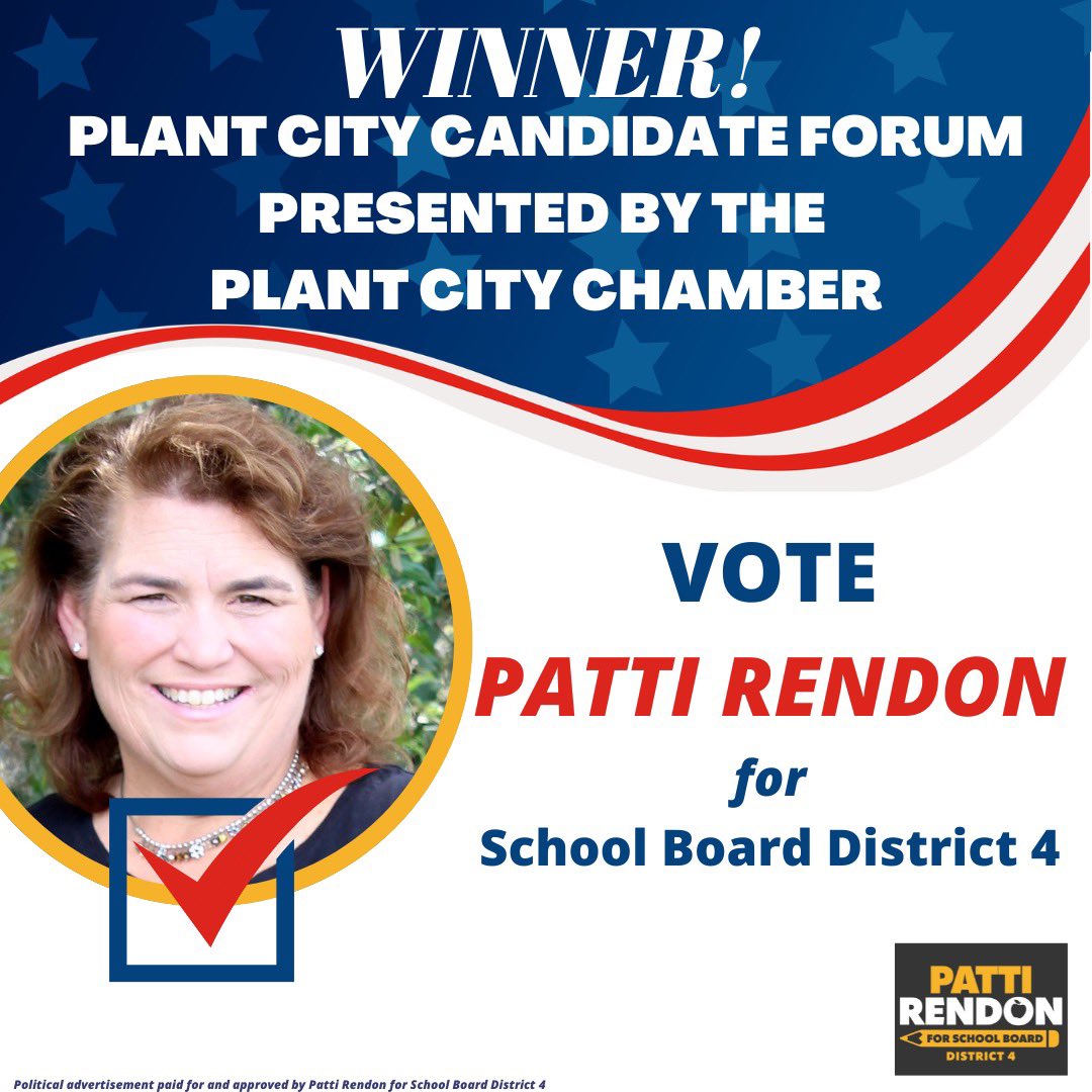 VotePattiRendon's tweet photo. I am humbled by the endless support I received at last night’s event! I am committed to working hard and earning your vote all the way to the finish line on August 23. Remember to vote Patti Rendon for School Board, District 4! ✅ #votepattirendon https://t.co/48DLyYGO9p