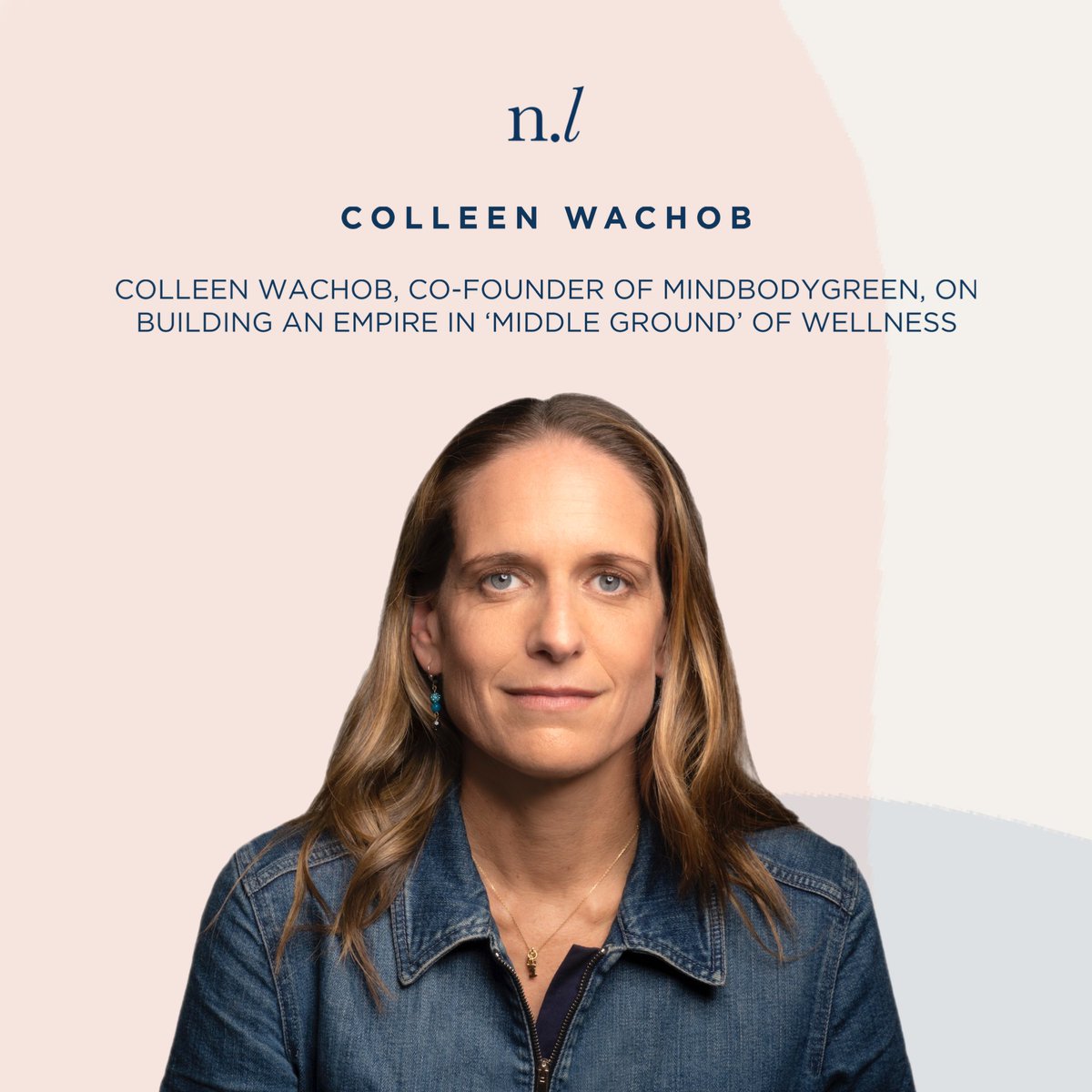Meet <a href="/ColleenWachob/">Colleen Wachob</a> - Co-founder &amp; Co-CEO of <a href="/mindbodygreen/">mindbodygreen</a>. We chat about adapting to stressors rather than fearing them, the 10-year evolution of the #alternativehealth space, &amp; the ROI of our daily habits. 
#wellness #mentalhealth #healdifferent nue.life/journal/collee…