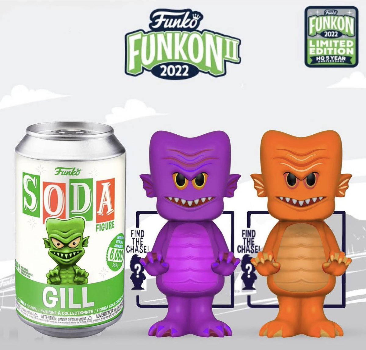 speed1187's tweet photo. Check out this awesome FunKon 2022 Concept: Fantastik Plastik Gill Funko Soda courtesy of IG user chasechaser123. #Funko #FunkoSODA #FunkoPOPNews #FunKon2 #funkopops https://t.co/xLOgwjo8DM