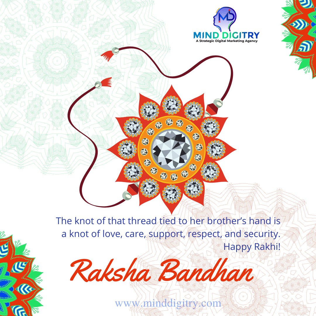 Raksha Bandhan is the day to seek blessings from God for your brothers and sisters.

#rakshabandhan #rakhi #rakhispecial #rakhigifts #rakhihampers #rakshabandhanspecial #rakhicelebration #rakhi2022 #rakshabandhangifts #rakshabandhanhampers
#erode #minddigitry