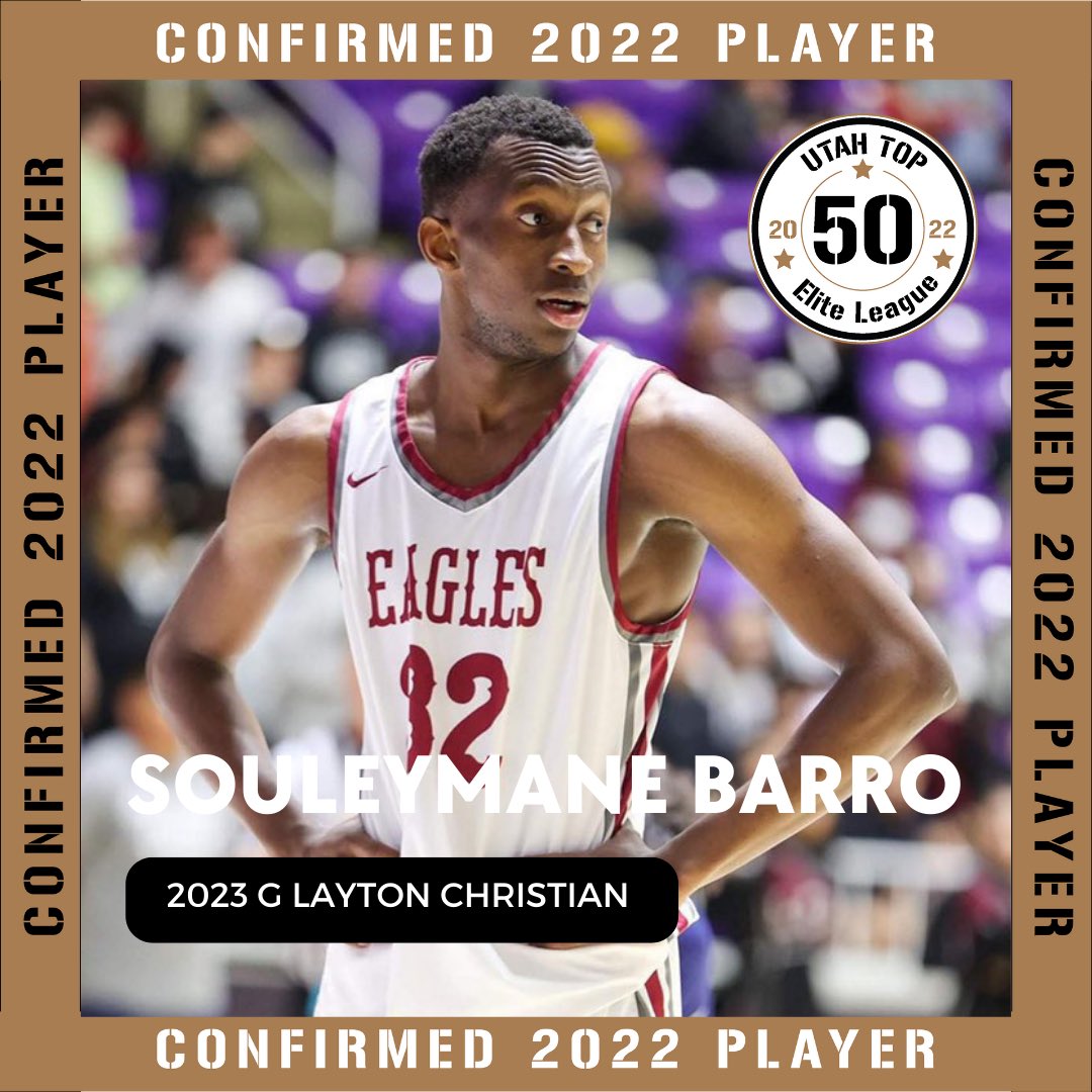 Utah Top 50 Elite League (@utahtop50league) on Twitter photo 🚨Souleymane Barro🚨2022 Confirmed Top 50 Player <a href="/souleym06379299/">souleymane barro</a> #ironsharpensiron #ut50 #utahtop50 #utahhighschoolbasketball 🚨Souleymane Barro🚨2022 Confirmed Top 50 Player <a href="/souleym06379299/">souleymane barro</a> #ironsharpensiron #ut50 #utahtop50 #utahhighschoolbasketball