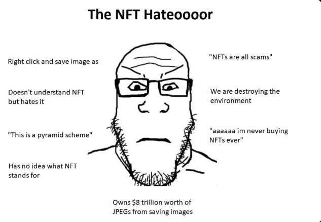 Literally every single IRL friend I have 😢

#NFTs #SolanaNFTs #Solana