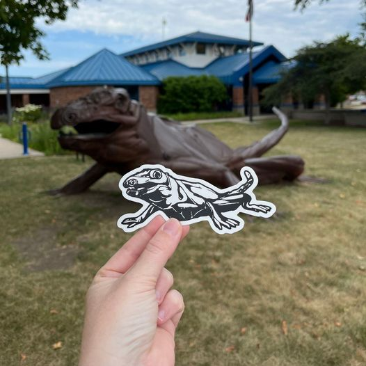 If you're an avid stick collector (like a few people we know) or just love Sir Rustolot - stop by the Newton Public Library to purchase these awesome new stickers for just $2!