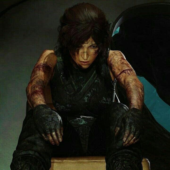 Lara sat there thinking to herself as she wasn't paying to anything but staring off then seeing a pair of shoes infront of her as she looked up at the reader.

"So you're finally Here?."