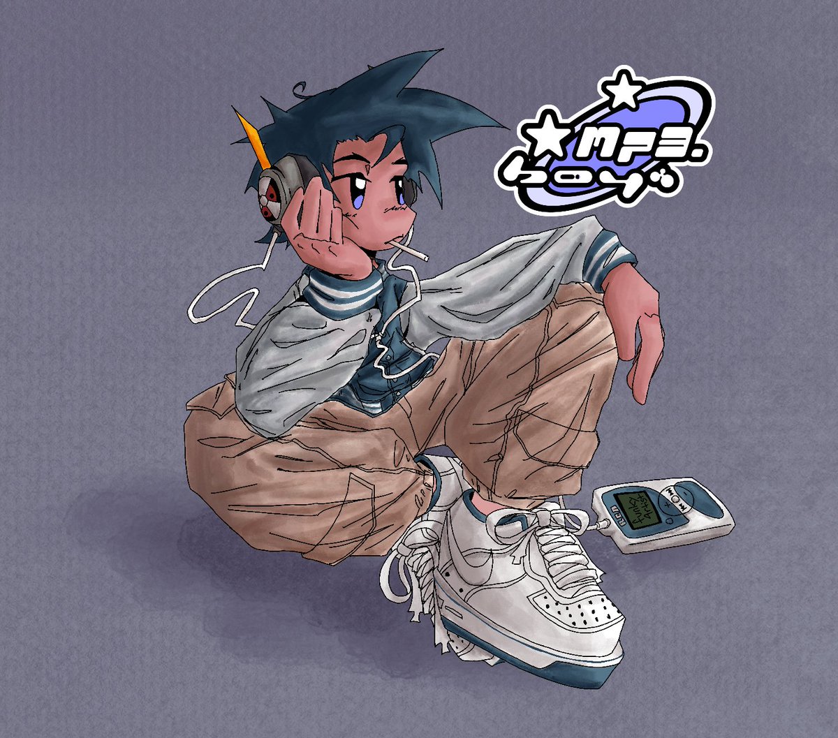 gacktenzo's tweet photo. mp3.boy
#characterdesign #characterart #Y2K #mp3boy https://t.co/jqKRDms6Iv