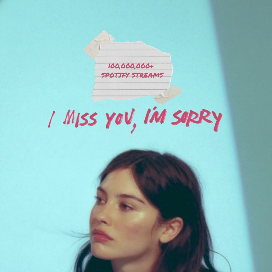 I Miss you, i’m sorry Gracie Abrams обложка