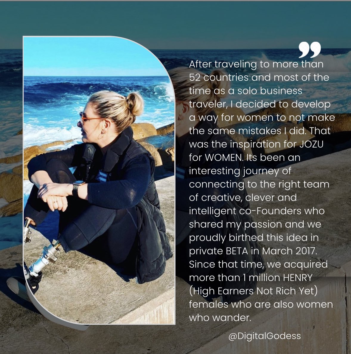 The beauty and brains behind our brand .<a href="/DigitalGodess/">Stephenie Rodriguez</a> ❤️

52 countries and counting … 

How many countries have you visited and where is your favorite destination ? 💭

#travelbloggers #Travel