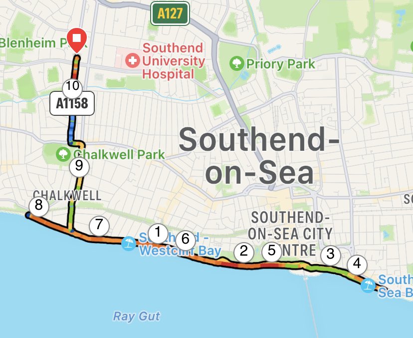 DrJMughal's tweet photo. Hot & dry #morningrun
#recoveryrun
#gentlepace
π π₯΅
10.51km
845 calories
#SouthEndonSea
#ChalkwellBeachPier https://t.co/Xmq97kuiNN