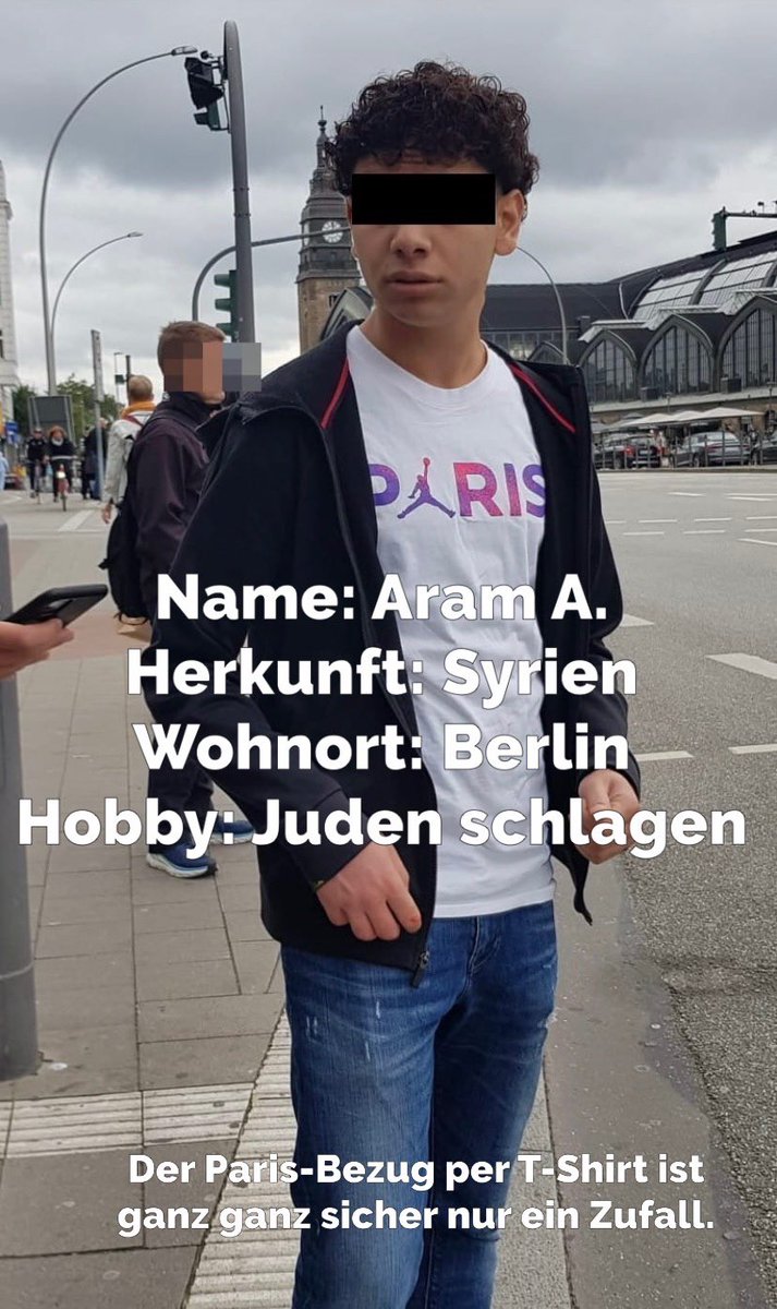 Als 16jähriger hat man schon mal das ein oder andere leidenschaftliche Hobby. #Hamburg #Antisemitismus #NazisRaus