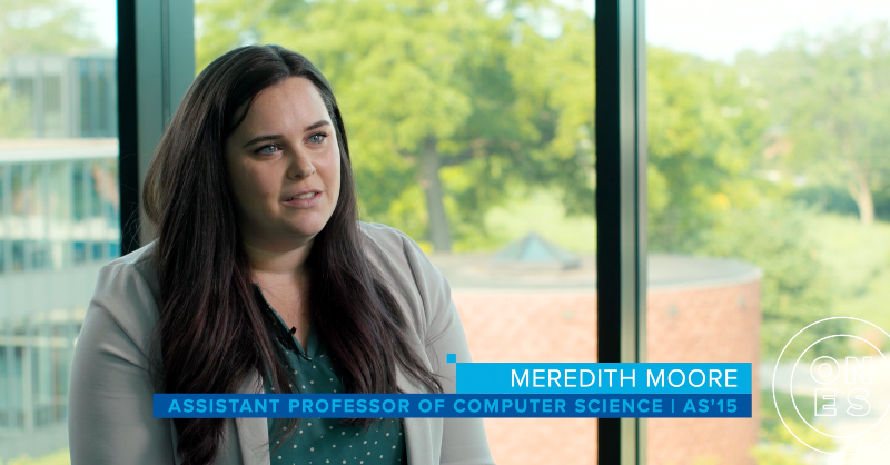 DrakeUniversity's tweet photo. Historically, there has been a lack of representation in technology-adjacent fields. Meredith Moore, assistant professor of computer science, is working to change that narrative. To learn more about this article, click the link below!