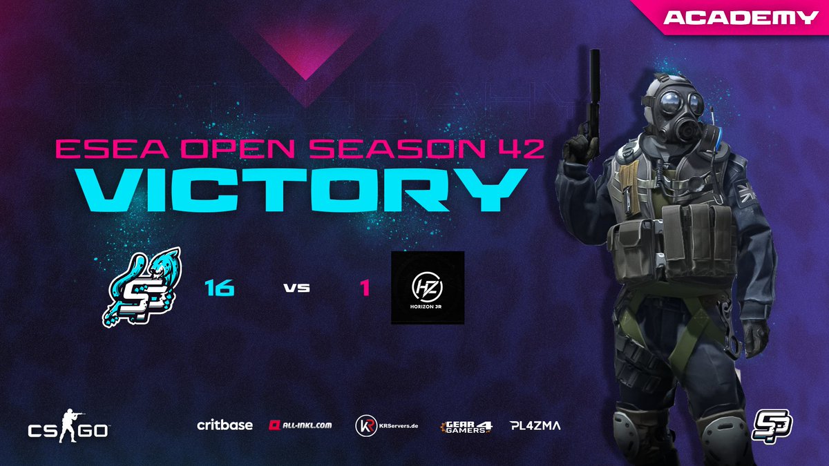 SNOWPARDS (@snowpards_eu) on Twitter photo Im 2. Match des <a href="/ESEA/">ESEA League</a> OPEN hat unser #CSGO Academy Team das Gegnerteam HorizonJR easy überfahren. 🥳🥳
#GOPARDS #BEPARDS #ESEA #ESEAOPEN Im 2. Match des <a href="/ESEA/">ESEA League</a> OPEN hat unser #CSGO Academy Team das Gegnerteam HorizonJR easy überfahren. 🥳🥳
#GOPARDS #BEPARDS #ESEA #ESEAOPEN