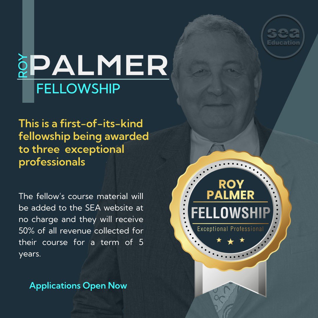 The Roy Palmer Scholarships are open. Apply now! bit.ly/3vTkIaF #fellowship #intership #schoolarship