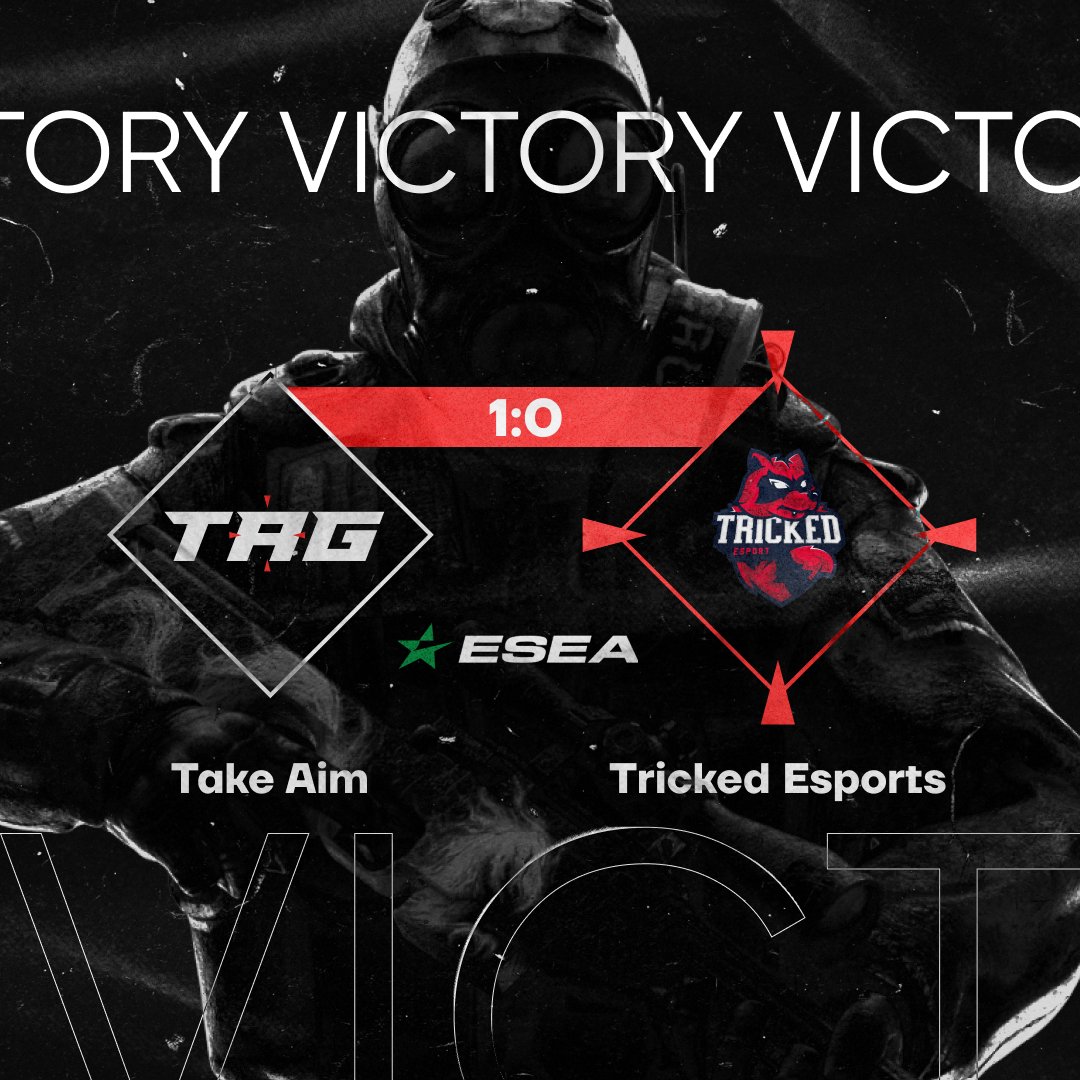 TakeAimGaming's tweet photo. Yes! Much better! 
GG @TRICKED_esport https://t.co/LUyjmM92qr