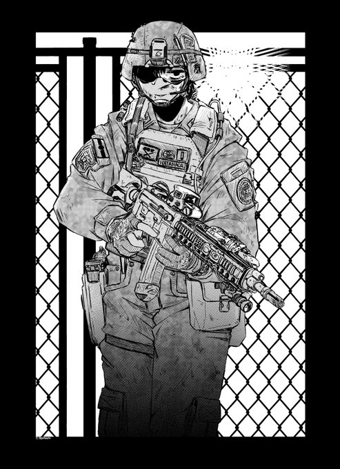 自創作漫画の日本ではAR-18をもとに開発されたライフルがM90シリーズとして制式採用されている設定があります(添付画像のライフルは確かM90A2)(細かく考えすぎて設定した本人がよく覚えてない) 