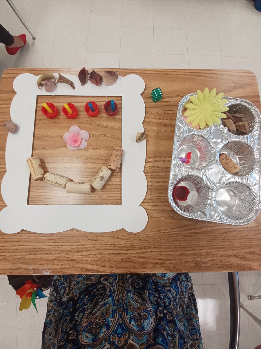 heykellicombs's tweet photo. Losing myself in all if the loose parts ideas!!! So excited to put them in action in my classroom! #ECEconference #looseparts @NISD_ECE https://t.co/jH06s1QKZI