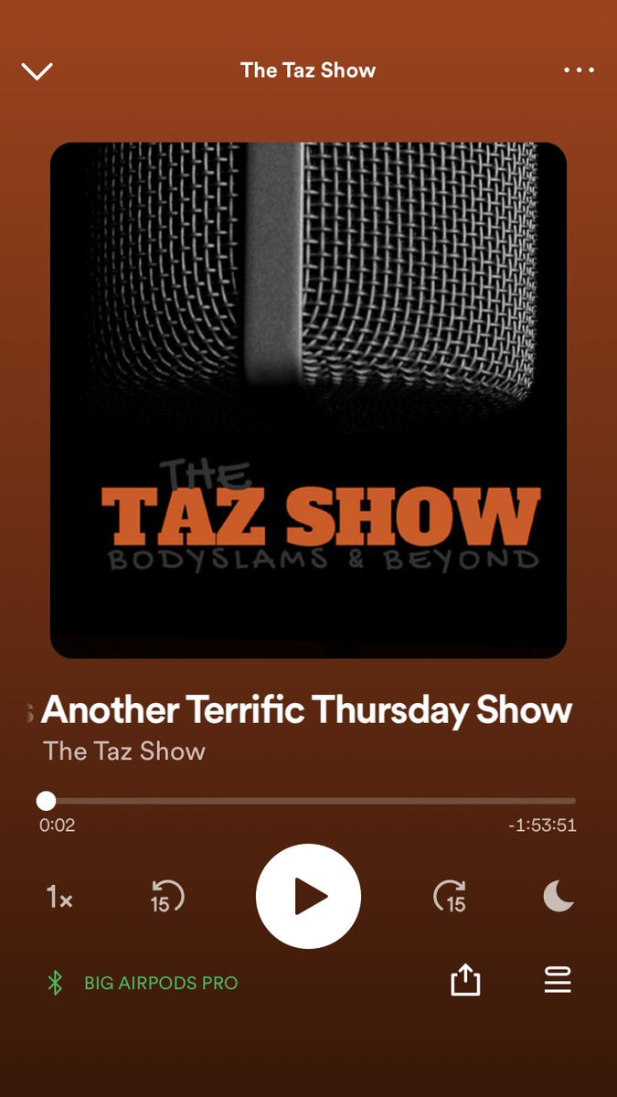 IamKevinMMari's tweet image. It’s been a number of years since #TheTazShow aired. I was a huge fan of the show &amp;amp; I miss it. I’m currently listening to some past episodes of the show on @Spotify. @OfficialTAZ was such an innovator in podcasting &amp;amp; live broadcasting to this day will always run the game.