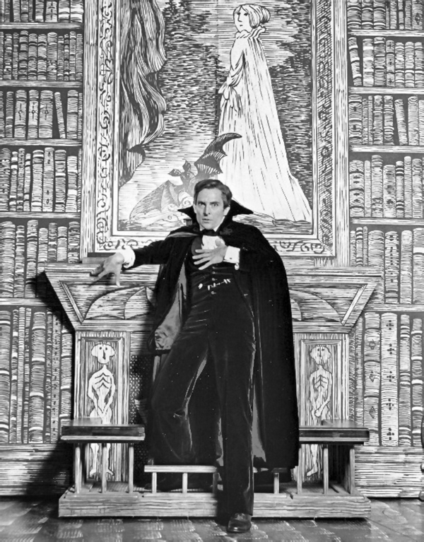 ElliottBlackwe3's tweet photo. Edward Gorey's Dracula. Different productions starred Frank Lagella, Raul Julia, &amp; Jermey Brett https://t.co/7x3TPekjxy