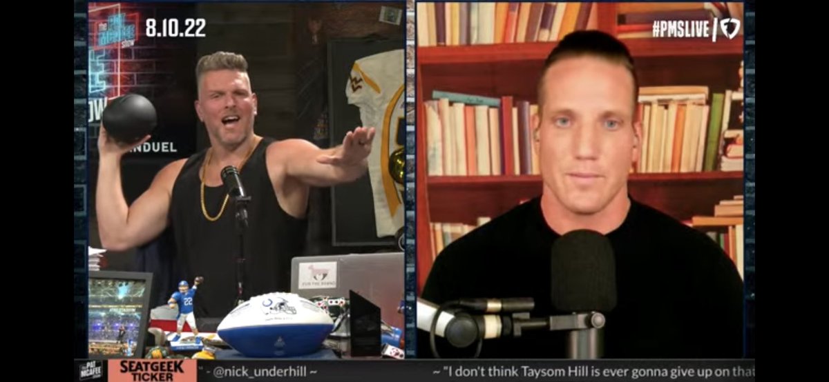 efrank37's tweet photo. @PatMcAfeeShow always great to listen to you guys everyday. Maybe one day I won’t have to lace up these combat boots and I can come visit Da boys! Shat aht! #PMSNFLFILMS               $ericfrank37 https://t.co/l9QRmXuJiO