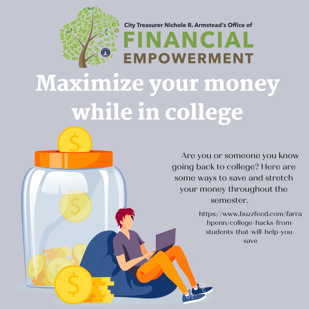Going to college soon? Here are some ways to help your money last the entire semester. buzzfeed.com/farrahpenn/col…