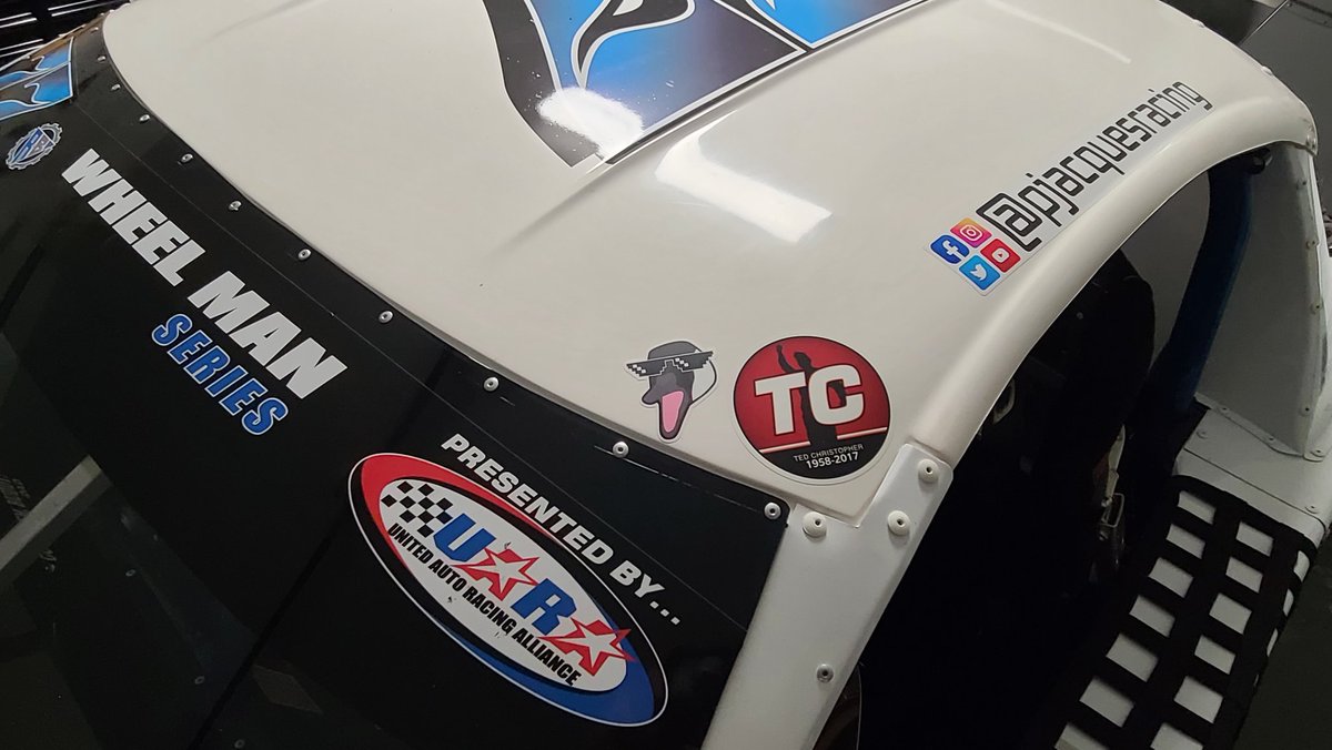 pjacquesracing's tweet image. Hey @SpeedbowlGoose I finally remembered to toss on a sticker. I figured this was a fitting location. #tc13
