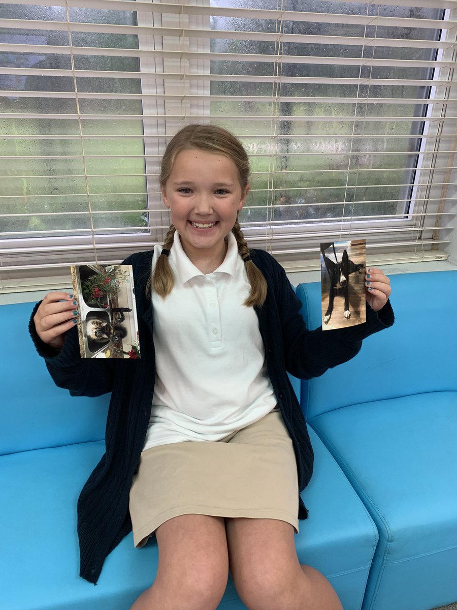 MsShrops's tweet photo. Allison is our Spotlight Student this week. We enjoyed learning about her favorite things like her dog, cat and catching some waves on her bodyboard. We also learned that she doesn’t like rainy days or bullies. 🐝@CollierES https://t.co/TRiEycMl27