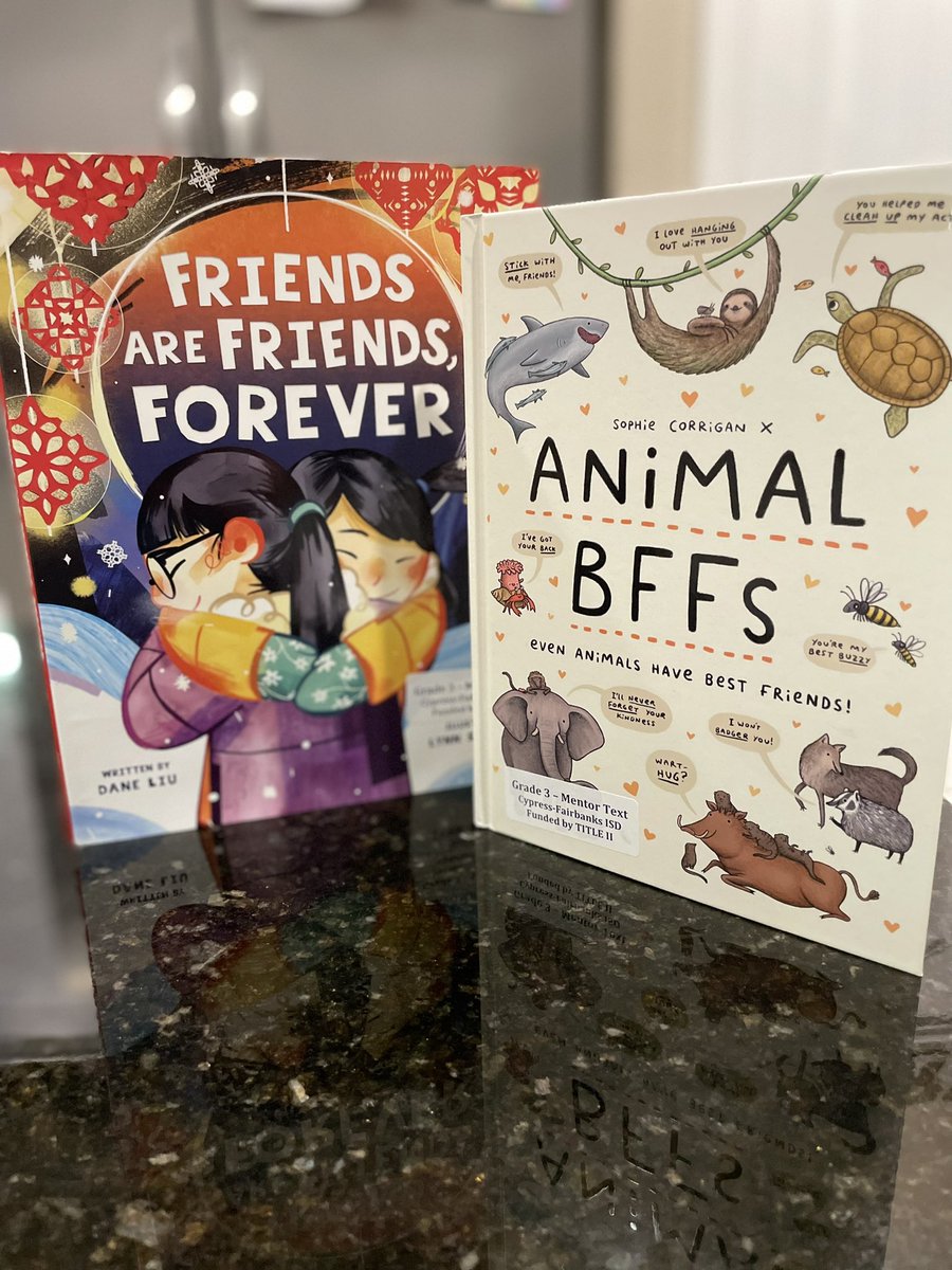 Another great day of learning and amazing new mentor texts! Thank you <a href="/MsRobersonReads/">Eisha Roberson</a> and <a href="/Mrs_Duarte_/">Mrs. Duarte</a> for the awesome curriculum updates! <a href="/CFISD_ELAR2_5/">CFISD ELAR 2-5</a> #3rdriffic