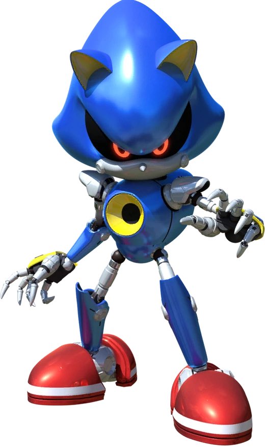 beepboopotd's tweet photo. today's robot is metal sonic from sonic the hedgehog! he is a badnik! https://t.co/4qxtf6uObT