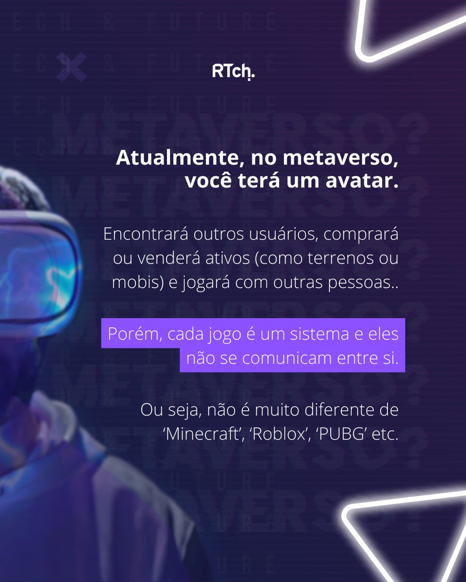 RevotechBR's tweet photo. Já imaginou o mundo que você conhece na palma de sua mão, com infinitas possibilidades?
Descubra como funciona o metaverso com a gente! 🙃
https://t.co/KGvSNRWbsF
#Inovação #Tecnologia #Empreendedorismo #RevoTech #DC https://t.co/tHwXMWfIwt