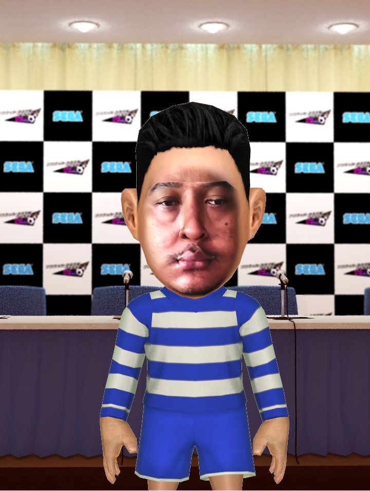 Risdianto86's tweet photo. A player with the talent to take on the world.
Popular and energetic player from the countryside. #SEGA_Pocket_Club_Manager #Footie_Face https://t.co/B2KAQVJi0n